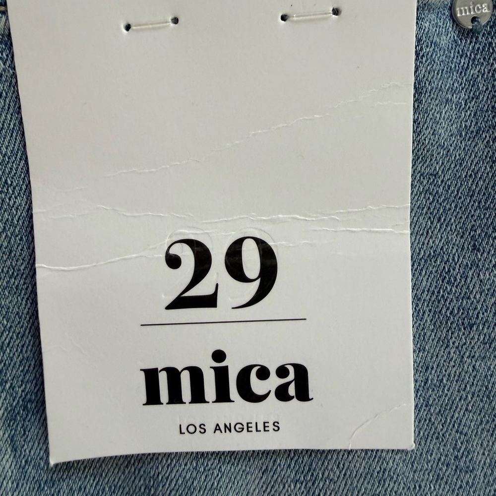 New Mica High Rise Wide Cuffed Leg Jeans 29 - Picture 8 of 11